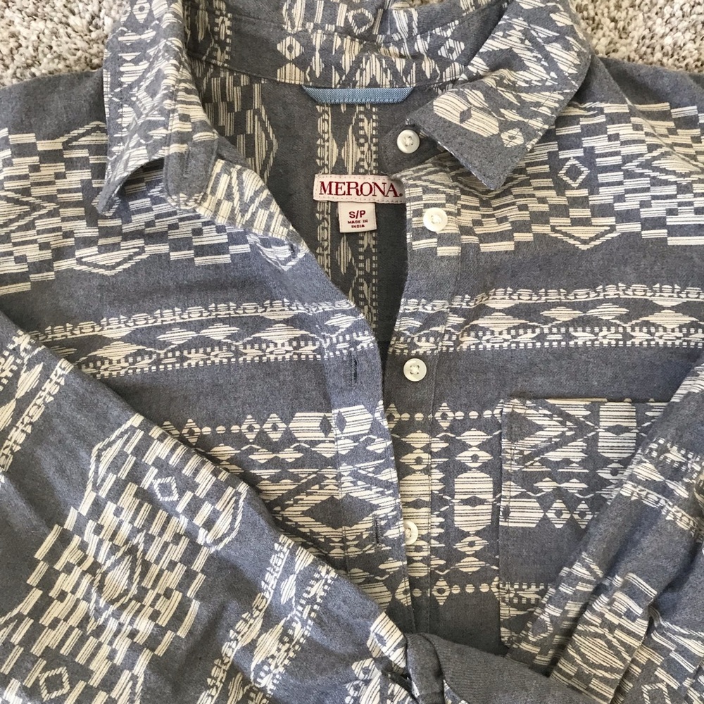 Tunic length flannel